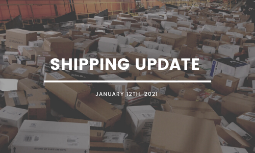 USA Shipping Update: January 12, 2022