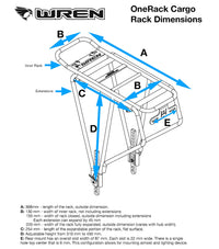 Wren OneRack Universal Rear Rack