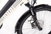 ebike with front suspension