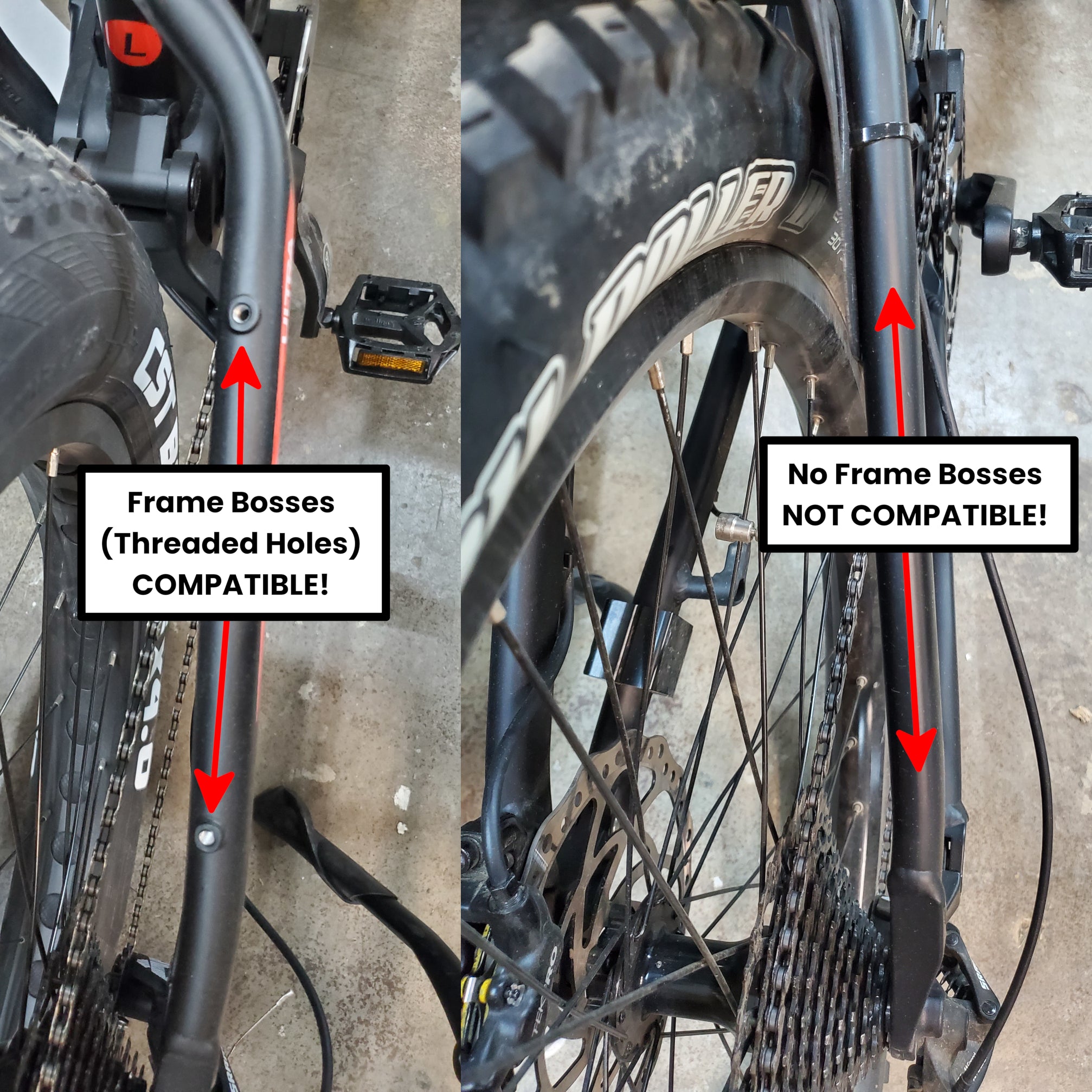 Full Suspension Rack and Fender Set